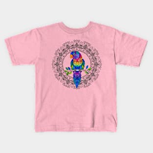 Rainbow Bird Kids T-Shirt